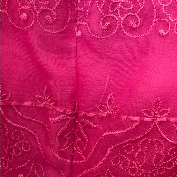 David warren Pink embroidered dress - Picture 6 of 7